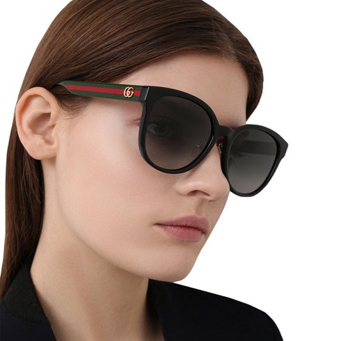 구찌 선글라스 GG0854SK 001 아시안핏 남자 여자 패션 사각 삼선 뿔테 명품