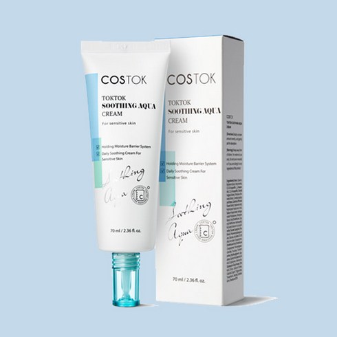 코스톡 톡톡 수딩아쿠아크림 수분크림 70ml, 1개