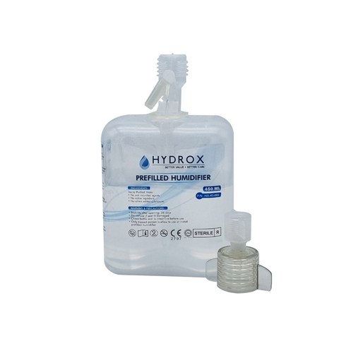 아쿠아팩 멸균 증류수 (Hydrox Humidifier) 450ml, 1개