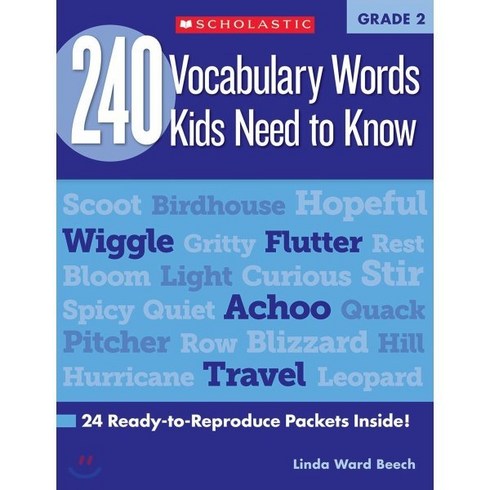 240vocabularywords6thgradekidsneedtoknow - 240 Vocabulary Words Kids Need to Know: Grade 2: 24 페이퍼북, Scholastic Teaching Resources