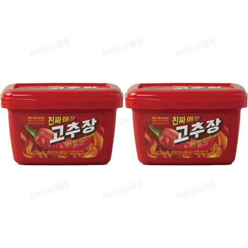 매운고추장 - 노브랜드 진짜로 매운 고추장 500g, 2개