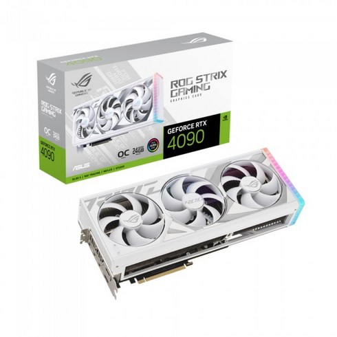 rtx4090ti - ASUS ROG 지포스 STRIX RTX4090 O24G WHITE, ROG-STRIX-RTX4090-O24G-WHITE