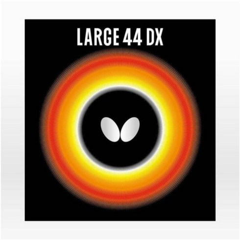 라지볼러버 - 버터플라이 라지 44 DX 라지볼 러버, 레드(2.1mm)