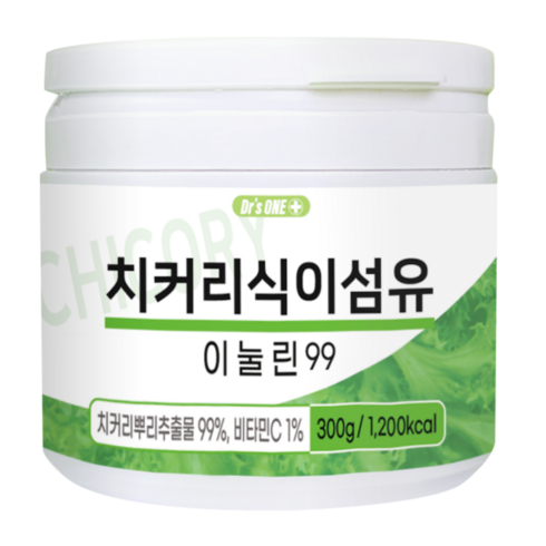 치커리분말 - 케이원바이오 치커리식이섬유 이눌린99, 300g, 3개