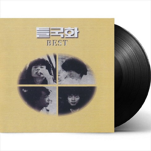 (LP) 들국화 - Best (180g) (Black Vinyl)