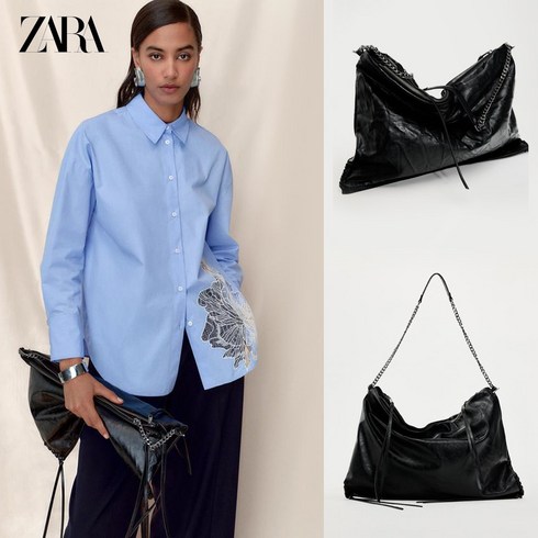 ZARA 쇼퍼백 ROCK ROCKER TOTE BAG 공식홈페이지정품