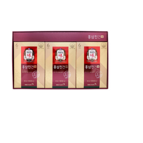 정관장 홍삼진건 파우치 + 쇼핑백, 1.2L, 3개