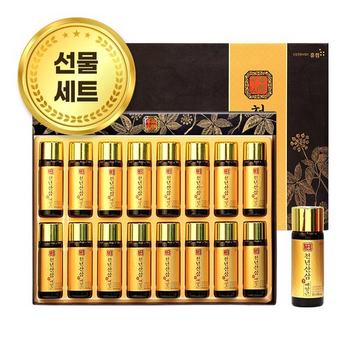 휴럼 천년산삼배양근 50ml*16병, 16개