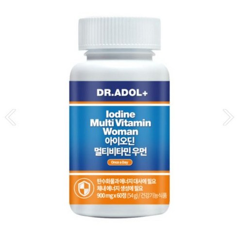 아이오딘 멀티비타민 우먼 900mg 60정, 1개