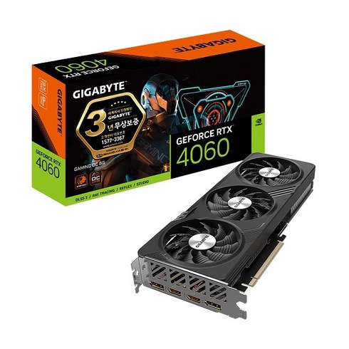 3070 - GIGABYTE 지포스 RTX 4060 Gaming OC D6 8GB 피씨디렉트
