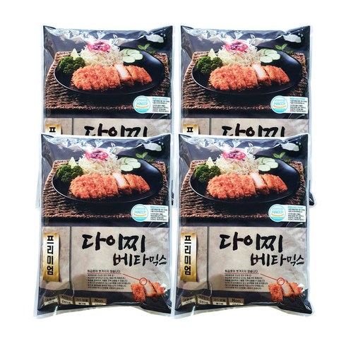 다이찌 프리미엄 베타믹스 5kgx4봉/박스 - 돈까스 튀김가루 대용량, 5kg, 4개