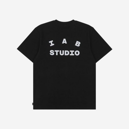 아이앱스튜디오 - [정품 보증] 아이앱 스튜디오 티셔츠 블랙 화이트 IAB Studio T-Shirt Black White