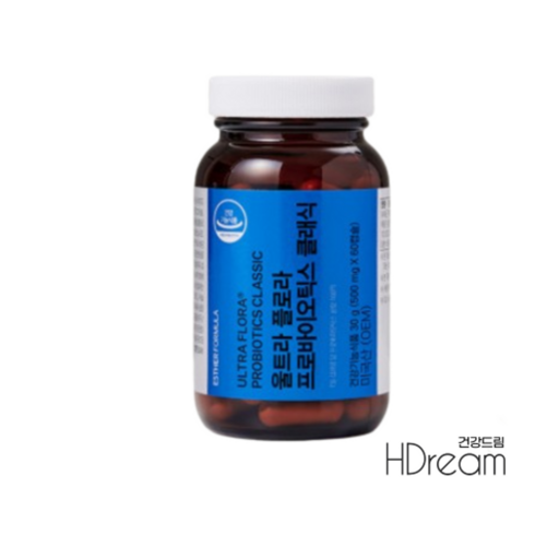 여에스더 유산균 클래식 프로바이오틱스 100억 CFU 냉장배송 HD 여에스더유산균, 에스더유산균 클래식 6병 (12개월)