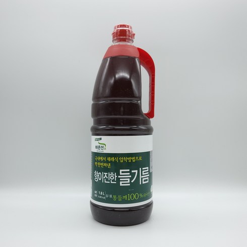 메종물랑들기름 - 향이진한들기름 1.8L 풀스키친 실온, 1개