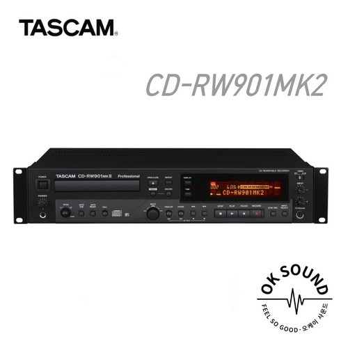 TASCAM 타스캠 CD-RW901MK2 프로페셔널 CD레코더 플레이어