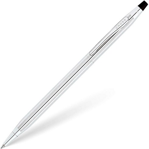 Cross Classic Century 크로스 클래식 컨트리 크롬 볼펜 박스포함 선물용 Lustrous Chrome Ballpoint Pen, 1