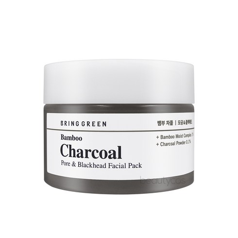 브링그린 뱀부차콜모공앤블랙헤드페이셜팩100mL, 1개, 1개