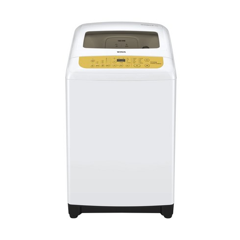 위니아 공기방울 세탁기 WWF15HEWDY 15kg 방문설치, 화이트 + 옐로우