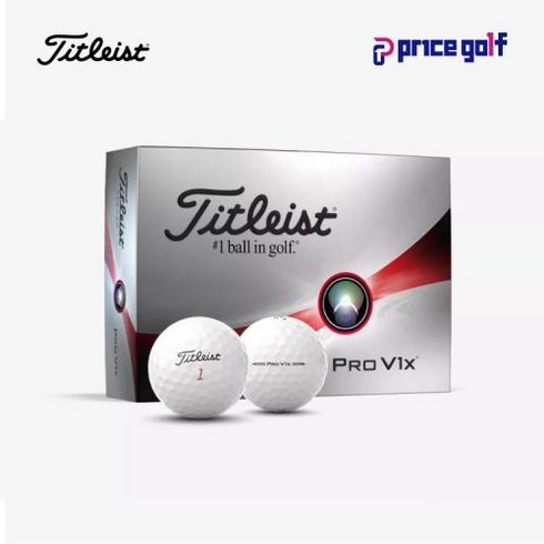 아쿠쉬네트코리아정품 2023 타이틀리스트 PRO V1X 4피스 골프공 (화이트), 기본 : 상세페이지 참조, 단일 제품, 단일 제품