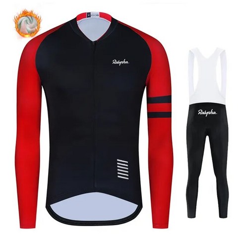 2023년 가성비 최고 라파바람막이 - 라파져지 RAPHA 자전거져지 빕스 바람막이 Raphaful-2023 레드 핫 사이클링 의류 남성용 긴 소매 겨울 따뜻한 양털 슈트 마운틴 레이스 maillot ciclist