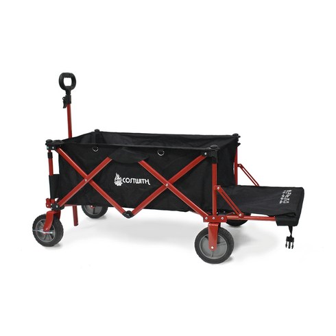코스트위드 카리스 접이식 캠핑웨건 모음, 1개, 오프니스 블랙
