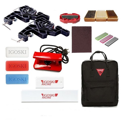 2023년 가성비 최고 스키바이스 - 스키 보드 왁싱 연마 정비 바이스 작업 세트, 베이직 왁싱+엣지 샤프너+바이스