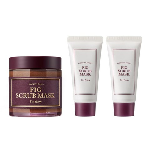 I'm From Fig Scrub Mask 120g + 30g X 2입 아임프롬 피그 스크럽 마스크, 옵션