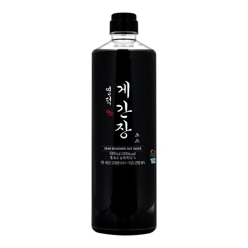 코스트코 국내산 게 육수 농축액 52% 함유 영덕 게간장 소스 1000ml, 1개