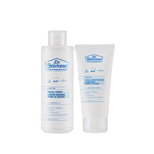 더페이스샵 닥터벨머 클래리파잉 2종 세트 토너 200ml + 모이스처라이저 120ml, 1세트
