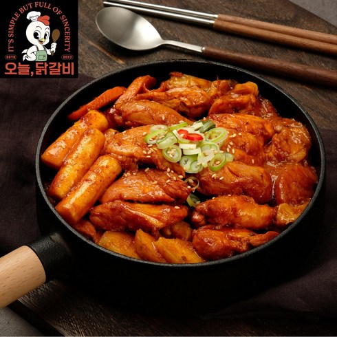 오늘 닭갈비 밀키트 1인분, 1팩, 600g
