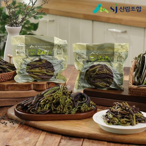 태국고사리 - 농협고사리 [제주시산림조합] 24년 햇 손질 고사리 1.6kg(200g*8봉), 200g, 8개