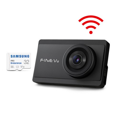 보내요 파인뷰 보상판매 X3300 와이파이 QF 2채널 블랙박스 32GB 5GHz 스마트폰 연동 GPS+AS 2년예약판매