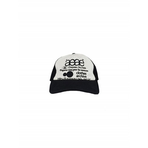 남자 여자 여름 볼 캡 야구 모자 에이이에이이 Web Logo Mesh Cap [Black] CCC22AWAC01BK