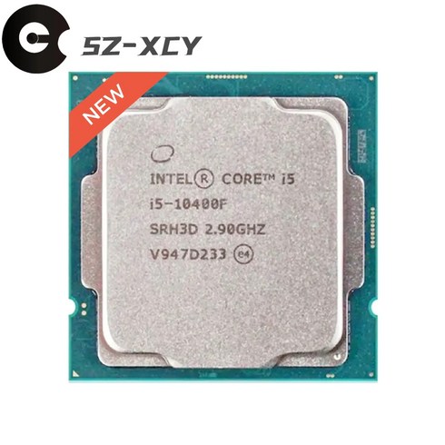 인텔 코어 i510400F i5 10400F 29 GHz 6 코어 12 스레드 CPU 프로세서 L2 15M L3 12M 65W LGA 1200 신제품