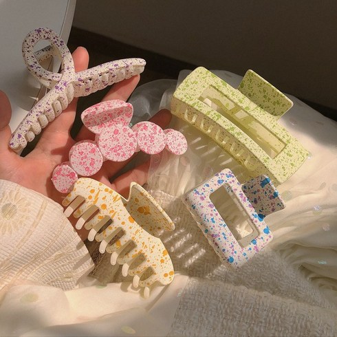 심플마켓 네이쳐 페인팅 집게핀 5p 세트