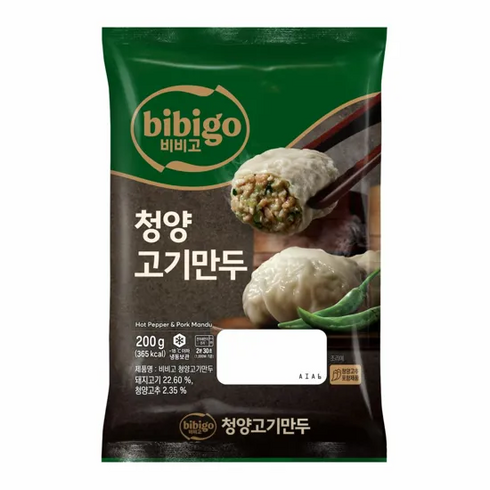 수제만두 - 비비고수제깔끔고기만두200G, 200g, 5개