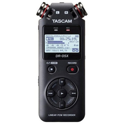 dr-05x - TASCAM 타스캠 DR-05X 핸드 레코더 인터페이스