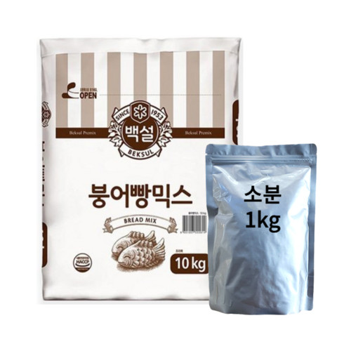 백설 붕어빵믹스, 1kg, 1개