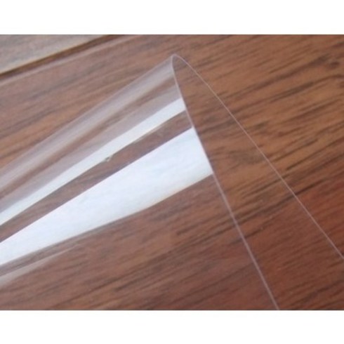 고투명 얇은 아크릴판 하드 플라스틱 절연 PVC 판재 (91x120cm), 투명두께0.8mm 91x120cm