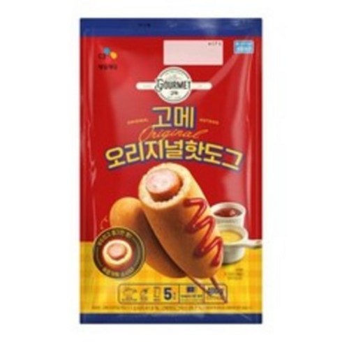 CJ 고메 오리지널 핫도그 400g X 3개