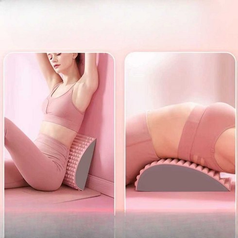 프롭테라피 목 허리 롤링 척추 스트레칭, 퍼플