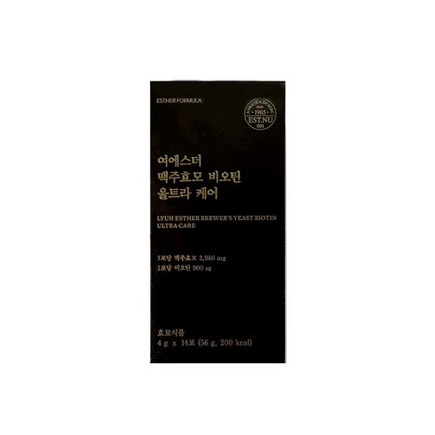 2023년 가성비 최고 여에스더 맥주효모 비오틴 울트라 케어  - 여에스더 맥주효모 비오틴 울트라케어, 1개