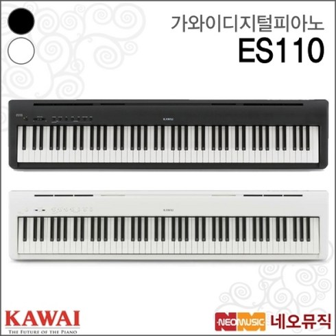 가와이 가와이디지털피아노 Kawai Digital Piano ES110, 가와이 ES110/Black, 선택:가와이 ES110/Black