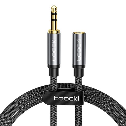 aux케이블 - Toocki 3.5mm 3극 AUX 스테레오 케이블, 5m, 희색, AUX 연장케이블