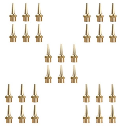 롯데리조트속초 - 분수 노즐 헤드 G1/2 DN15 조절 가능한 방향 제트 워터 스프레이 스프링클러 정원 연못 놀이 공원용 30 개, [01] gold, 30개