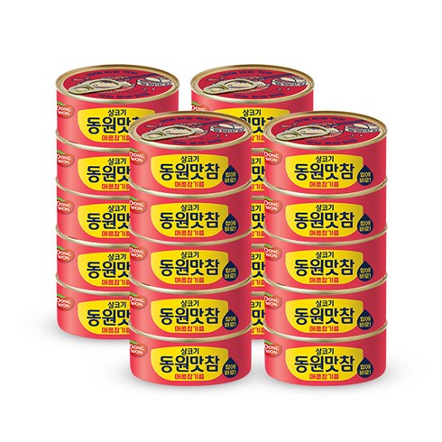 동원맛참매콤참기름 - 동원참치 동원맛참 매콤참기름 90g x 20캔, 20개