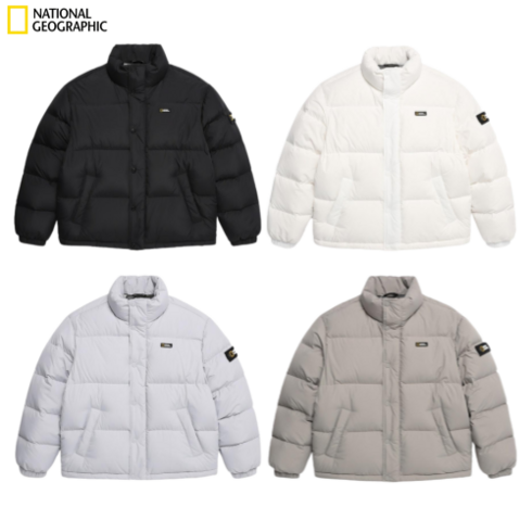 [매장정품] 이월 내셔널지오그래픽 남성 숏기장 다운 점퍼 겨울 패딩 등산 스키 자케