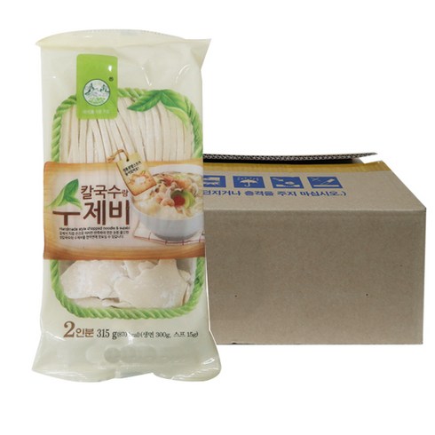 송학 칼국수랑수제비 315g 12개 1박스, 1개