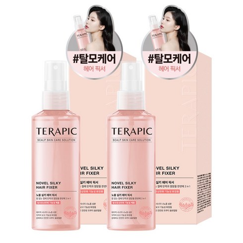 테라픽 노블 실키 헤어 픽서, 2개, 160ml