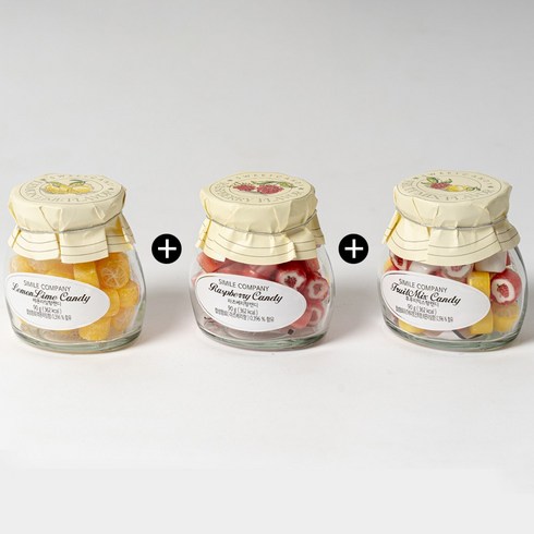 씨밀레캔디 화이트데이선물 러블리시리즈 3종선물세트 수제사탕, 1세트, 90mg